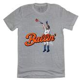 Pete Alonso Ballin' MLBPA Tee heather grey